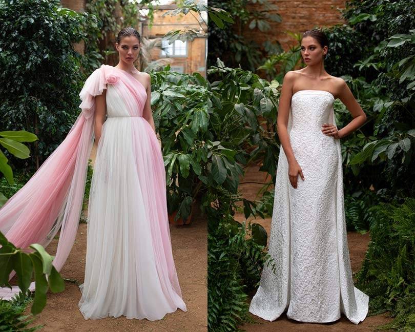 In beeld: 7 standout collecties tijdens Bridal Fashion Week herfst 2020