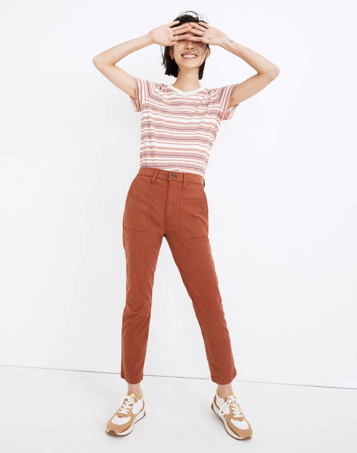 Stovepipe Fatigue Pants: TENCEL™ Lyocell Edition | Madewell