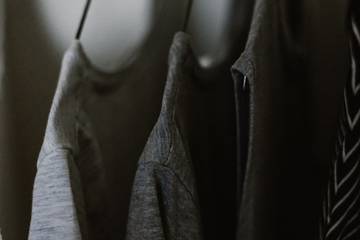 Branded grey clothing collections