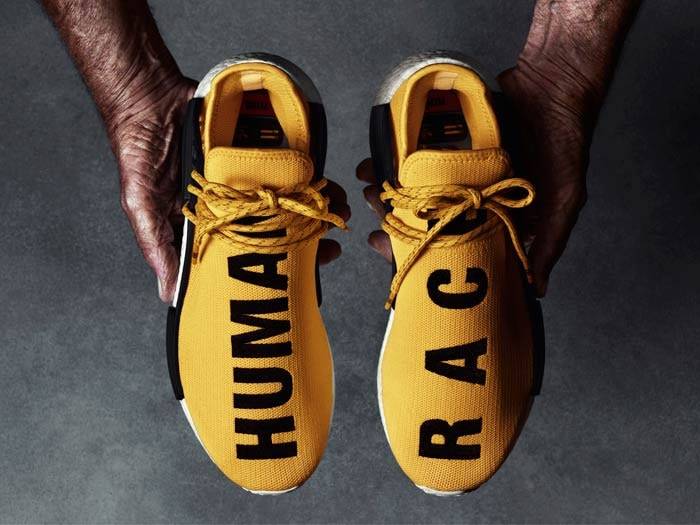 Un vistazo: zapatillas deportivas Pharrell Williams Hu para Adidas