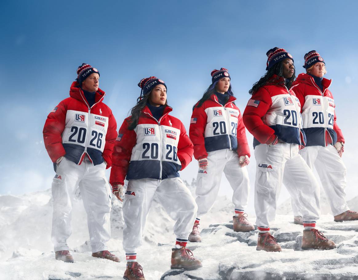 Team USA’s closing ceremony uniforms for the Olympic and Paralympic Winter Games Milano Cortina 2026 by Ralph Lauren