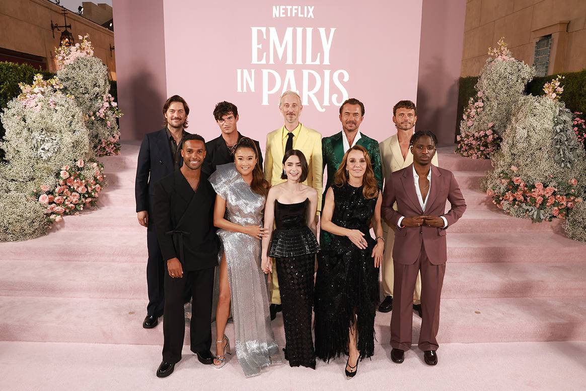 Premiere of the fourth season of “Emily in Paris” in Los Angeles (USA) on August 14, 2024.