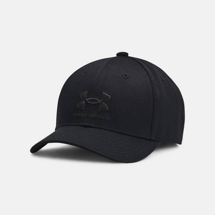Verstelbare jongenspet Under Armour Branded Zwart / Wit ÉÉN MAAT | Under Armour
