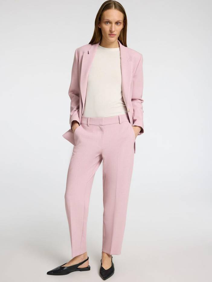 Cropped Tapered Fit Broek | Selected-Femme