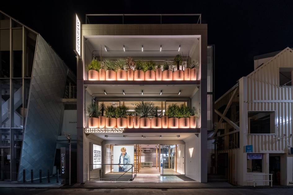 Guess Jeans Flagship Store in Tokyo
