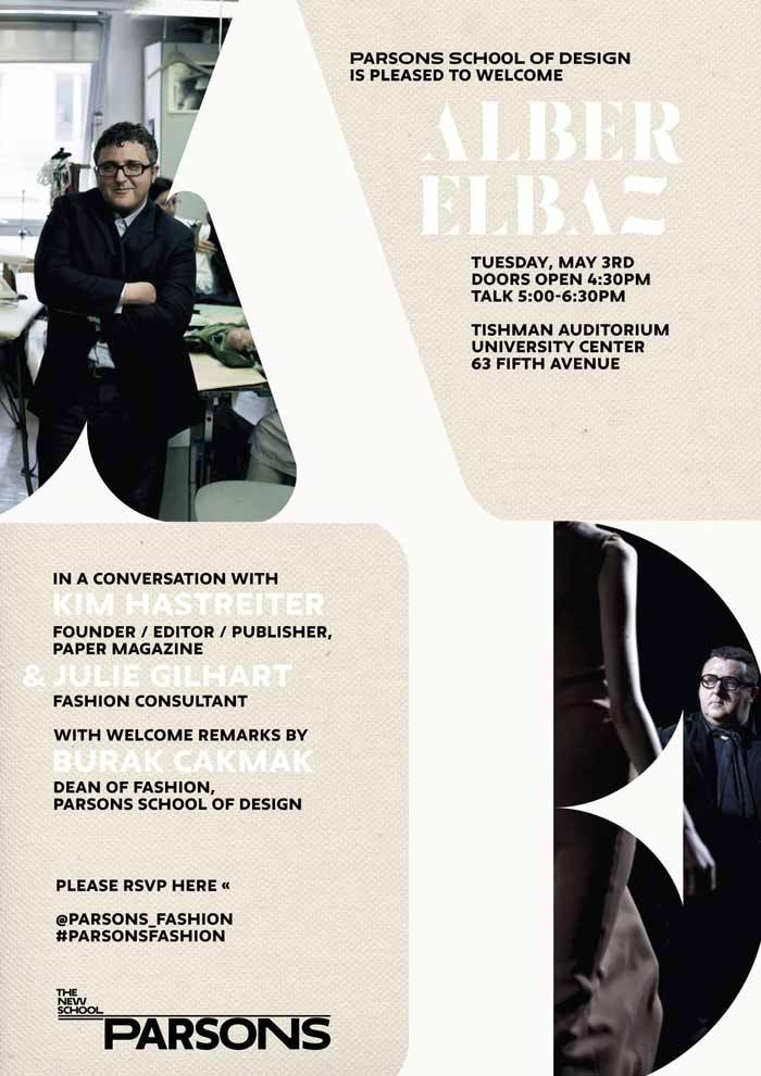 Alber Elbaz Talks