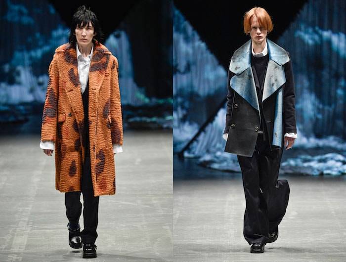 Vooral pluizig: menswear op de Copenhagen Fashion Week