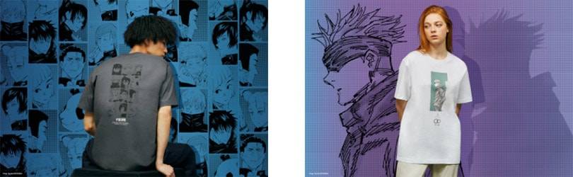 UNIQLO UT lanceert exclusieve designs op t-shirts met zeer populaire manga-serie Jujutsu Kaisen op 7 juni