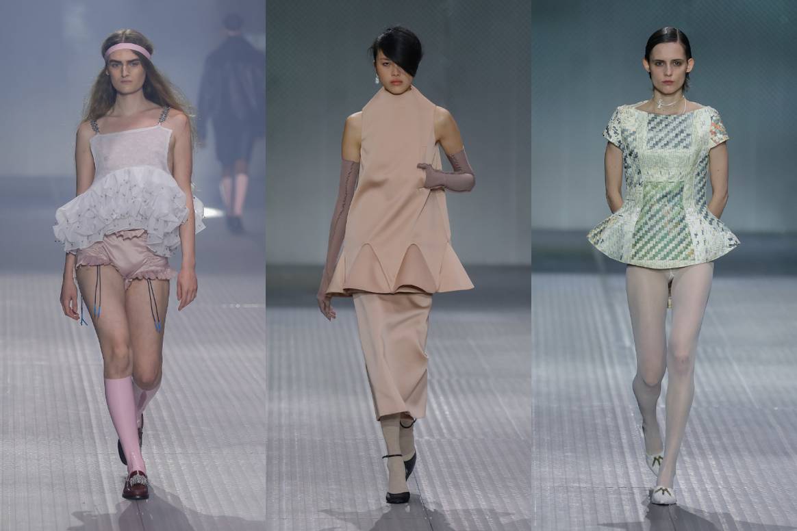 De izq. a yes. Rubearth, Doblas and Boulard FW26 and 080 Barcelona Fashion.