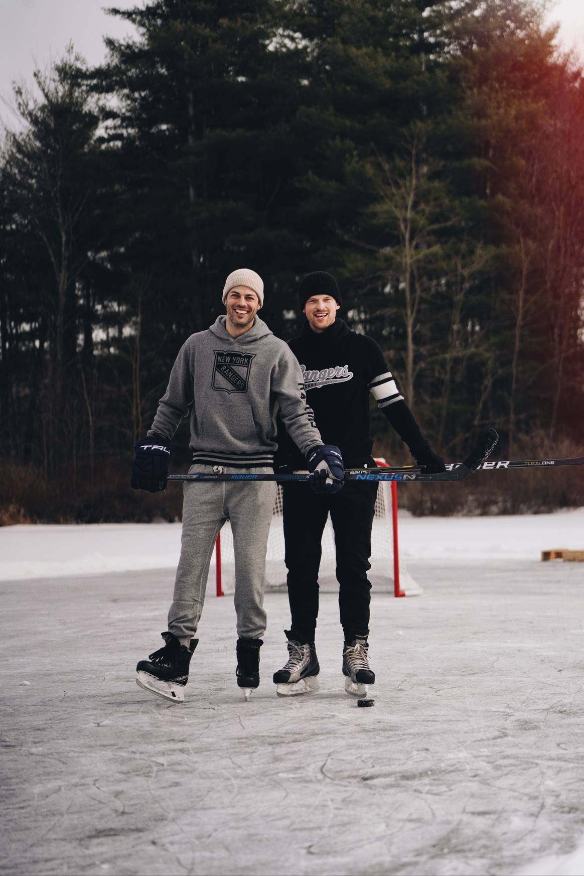 Todd Snyder by Fanatics for NHL collection - Pond Hockey campaign