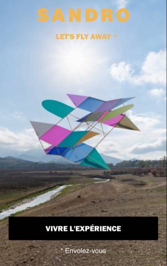 Expérience Sandro "Fly Away With Me"