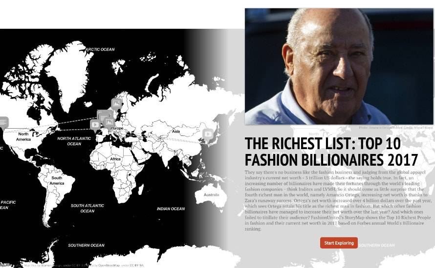 Riqueza en la Moda: Top 10 de Billonarios en el mundo de la moda 2017