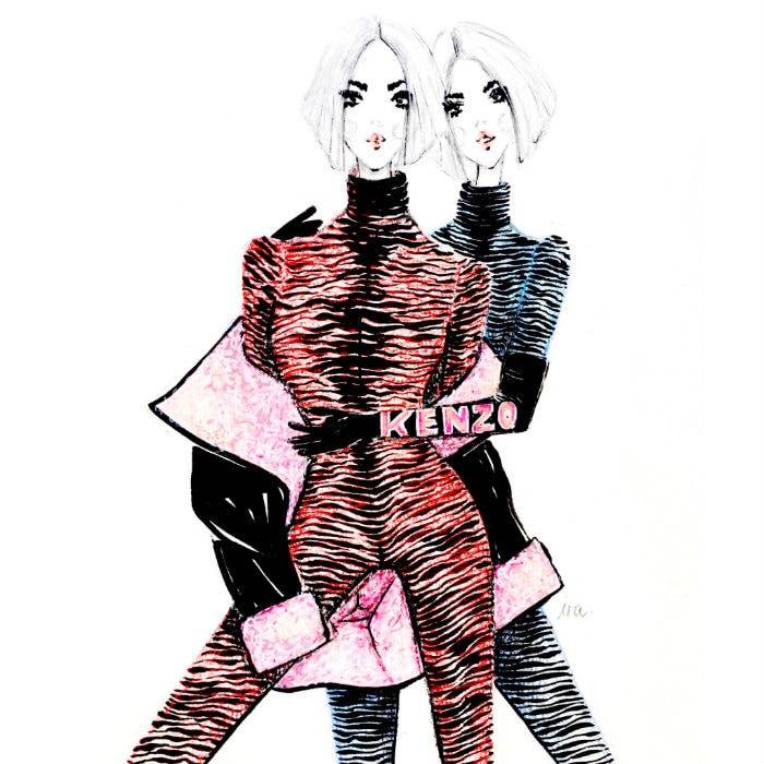 Illustraties: H&M’s designersamenwerkingen in beeld