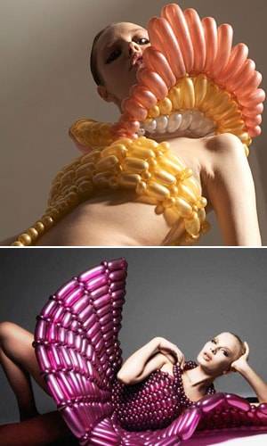 Rie Hosokai: la robe ballon en haute-couture