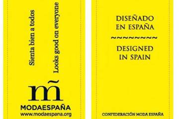 Las etiquetas de Moda España empezarán a circular en Septiembre