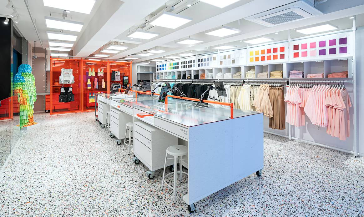 Nike Style Store in Seoul. Foto: Nike