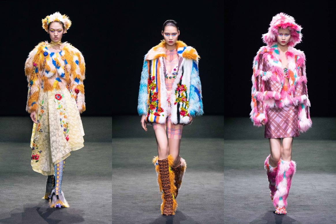 Shuting Qiu AW23, Shanghai Fashion Week. Image: Dia Communications,Tube Showroom