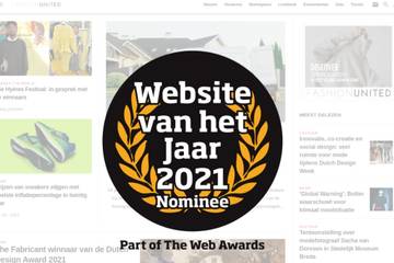 FashionUnited.nl nominated for Website of the Year 2021