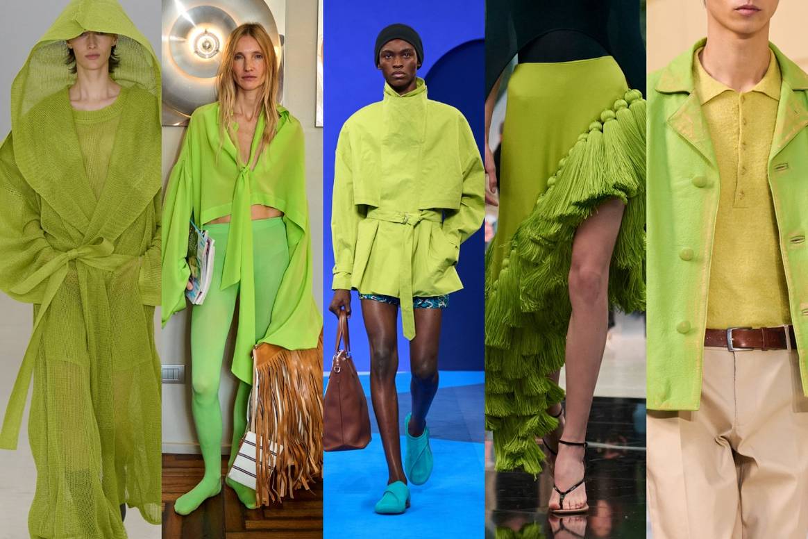 Green Glow at Issey Miyake, Maison Jejia, Lanvin, Alaïa & MM6 Maison Margiela SS26 - Ready to Wear