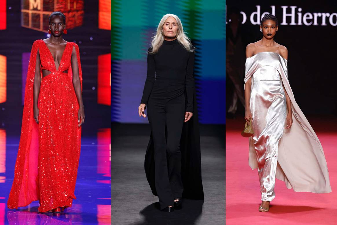 Imágenes FW23 de Lola Casademunt by Maite/Claro Couture/Pedro del Hierro en MBFWMadrid