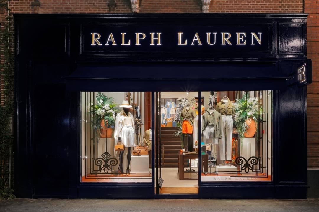 Eine Boutique von Ralph Lauren in Amsterdam.
