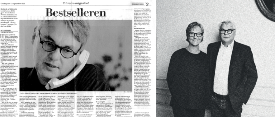 Credits: Troels Holch Povlsen en Merete Bech Povlsen, co-founders van BESTSELLER en board members