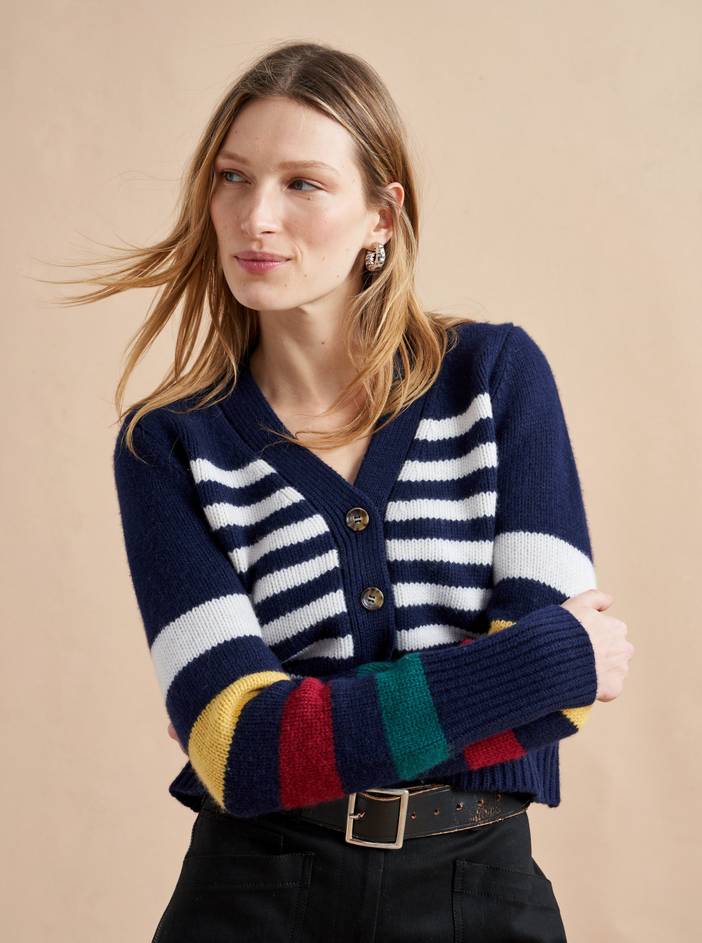 Mini Marin Cardigan | La Ligne