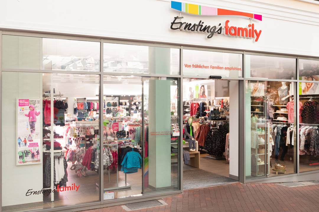Ernsting’s family Store.