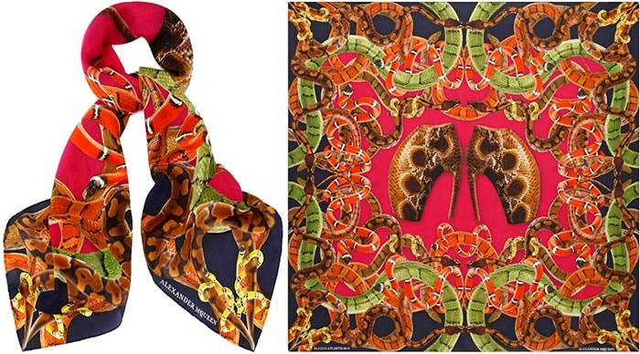 Alexander McQueen launches capsule scarf collection