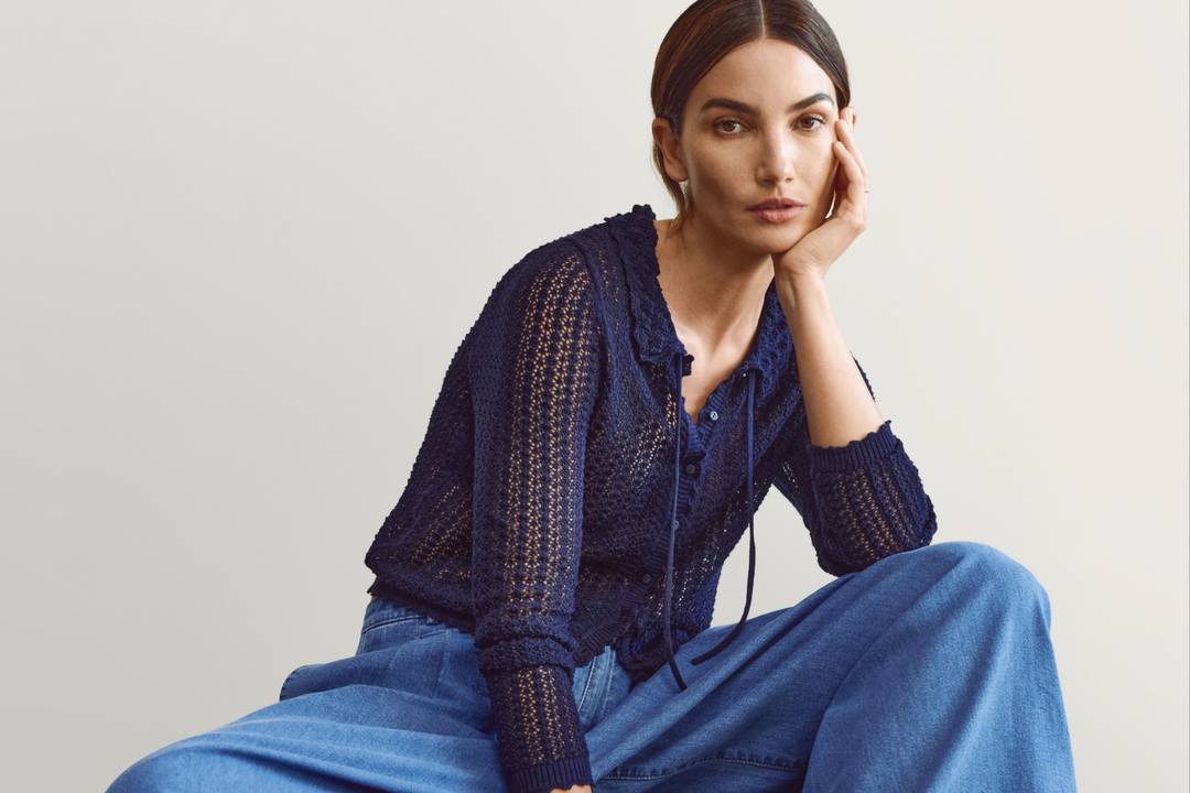 Gap x Dôen campaign starring Lily Aldridge