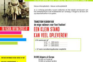 Nieuwe modebeurs! Transition Fashion Fair 