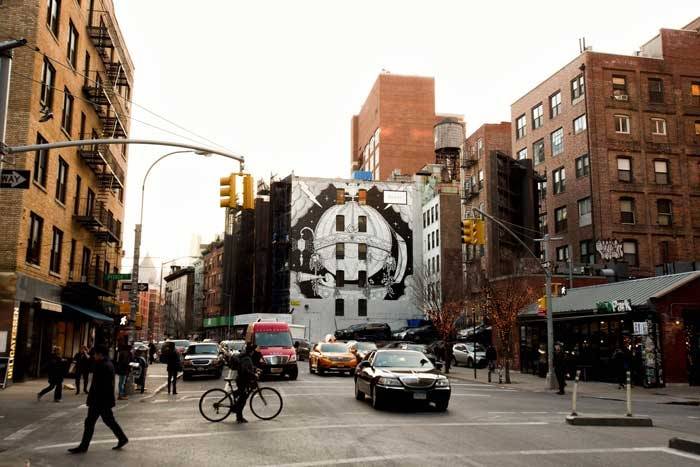 En image : Gucci réalise une grande fresque à New York