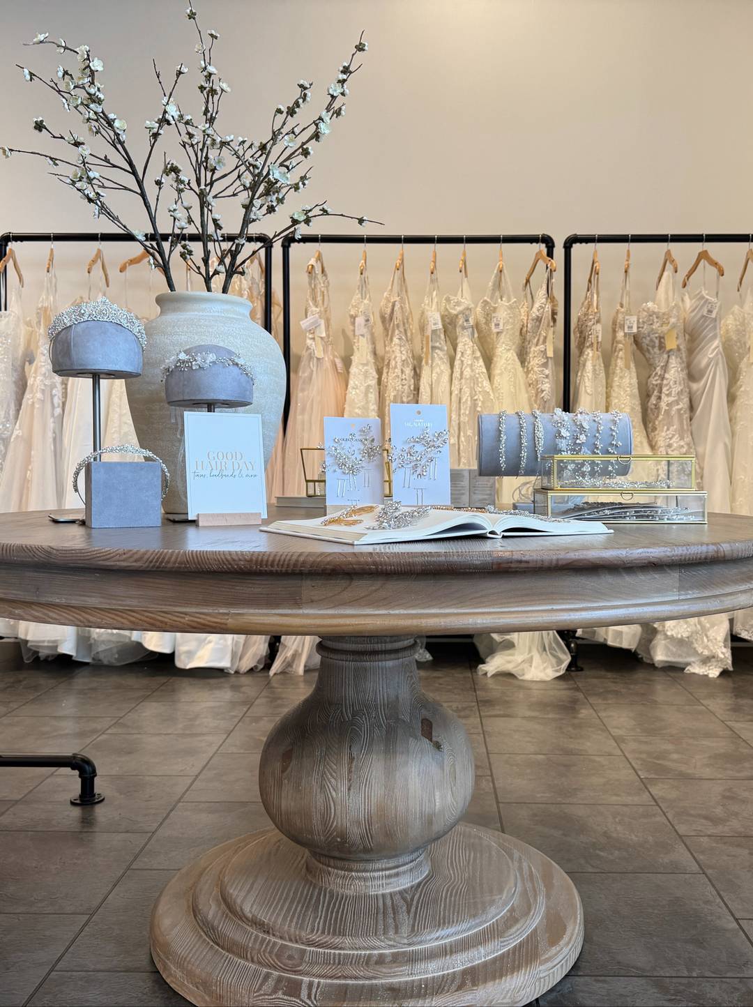 David’s Bridal's new retail concept, ‘Diamond & Pearls’, in Delray Beach, Florida