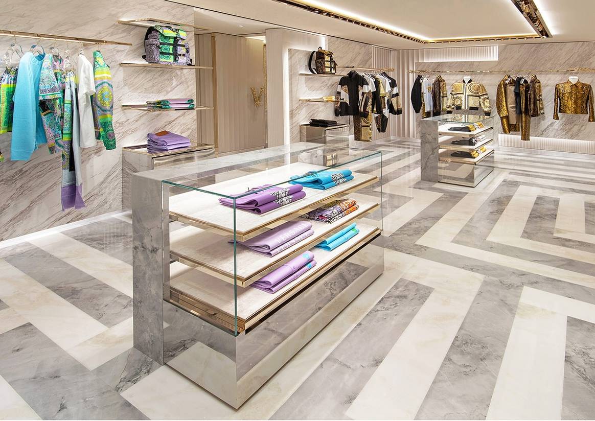 Pictured: Versace opens Paris flagship