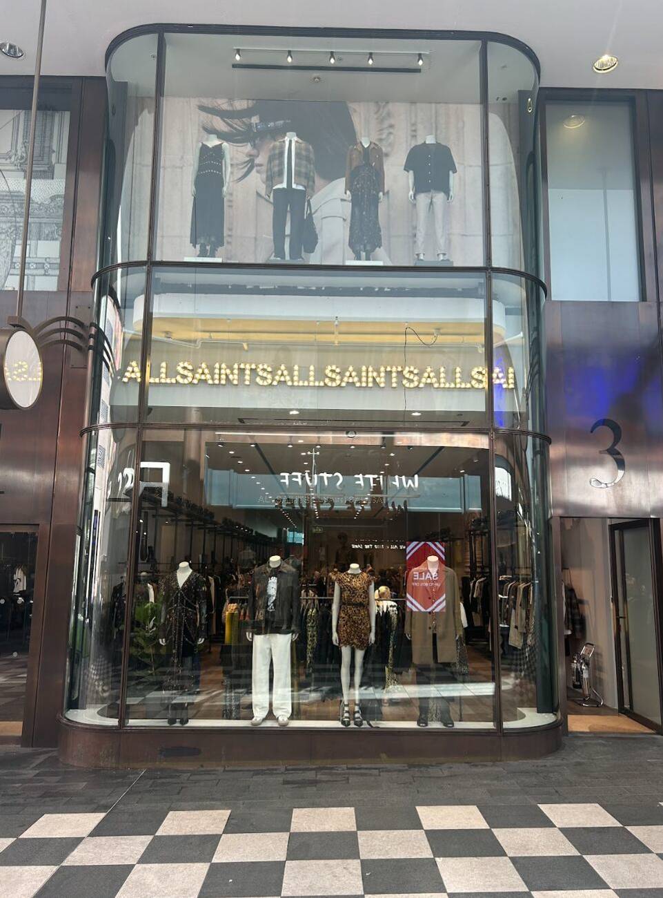 AllSaints Liverpool One store.