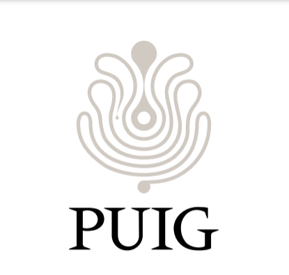 Le nouveau logo Puig conçu par l'agence française d’art et de design M/M (Paris).