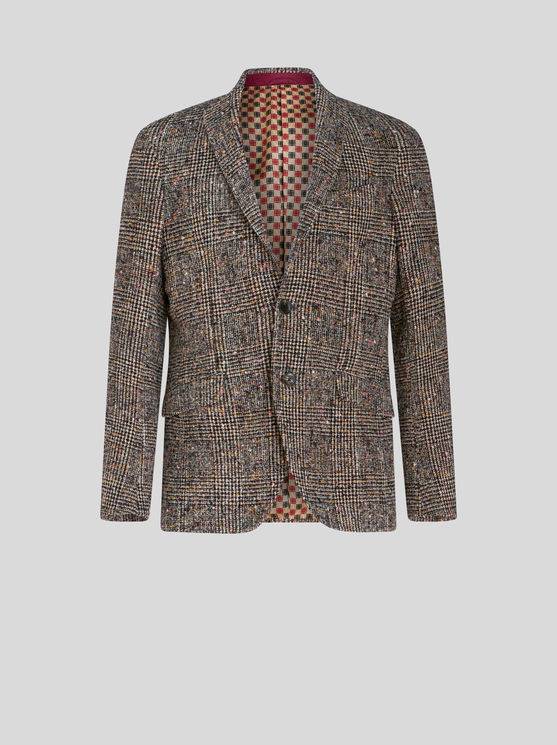 Wollsakko Mit Check-muster | Etro
