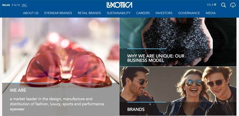 WRC: Luxottica y su estrategia de adaptación al mercado