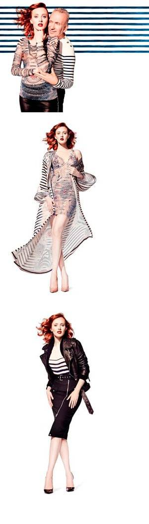 Jean Paul Gaultier для Lindex: первые снимки