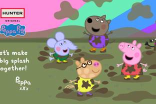 Hunter Original collaborates with Peppa Pig