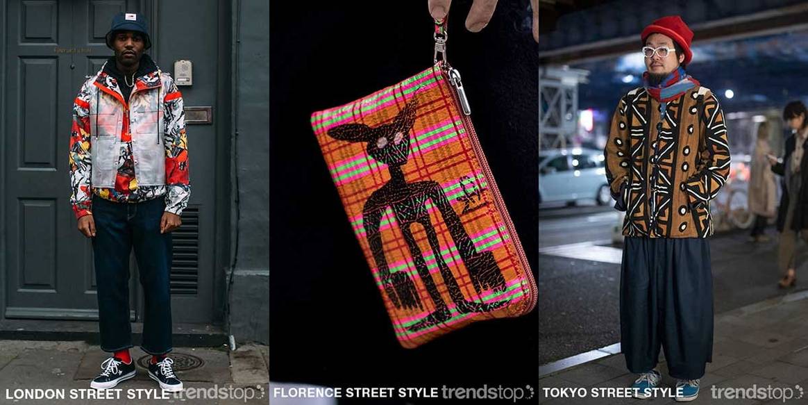 Bilder mit freundlicher Genehmigung von Trendstop, von links
nach rechts: London 2019, Florenz 2019, Tokio 2019.