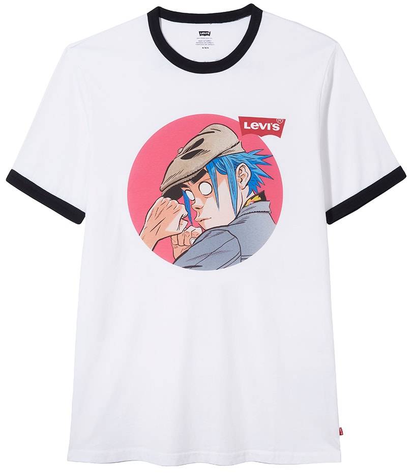 Levi’s y Gorillaz lanzan una colección personalizable