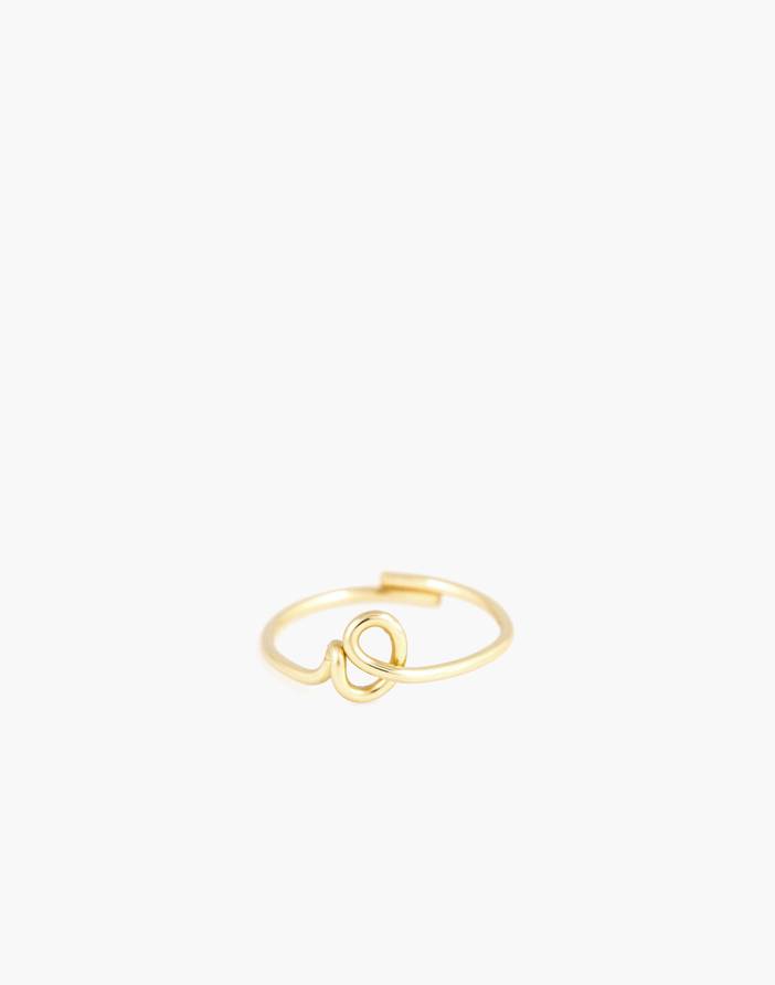 Atelier Paulin™ Poetic Letter Ring | Madewell