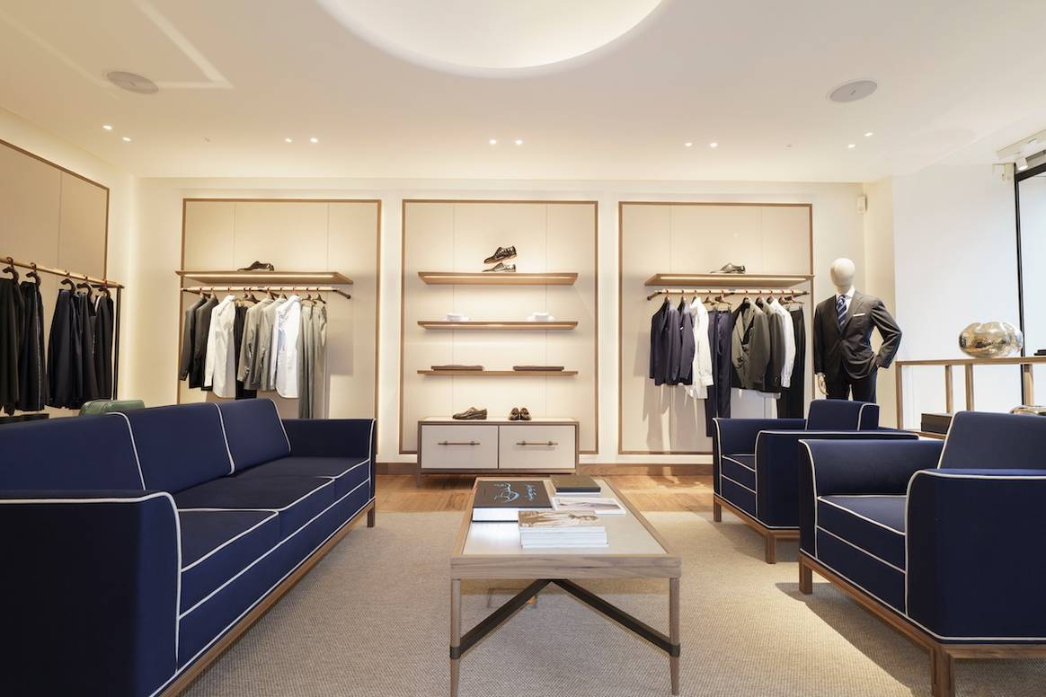 Die neue Boutique von Kiton in Hamburg