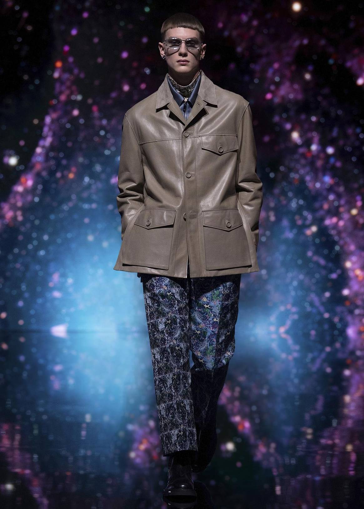 Dior unveils a joyful and psychedelic men's collection online