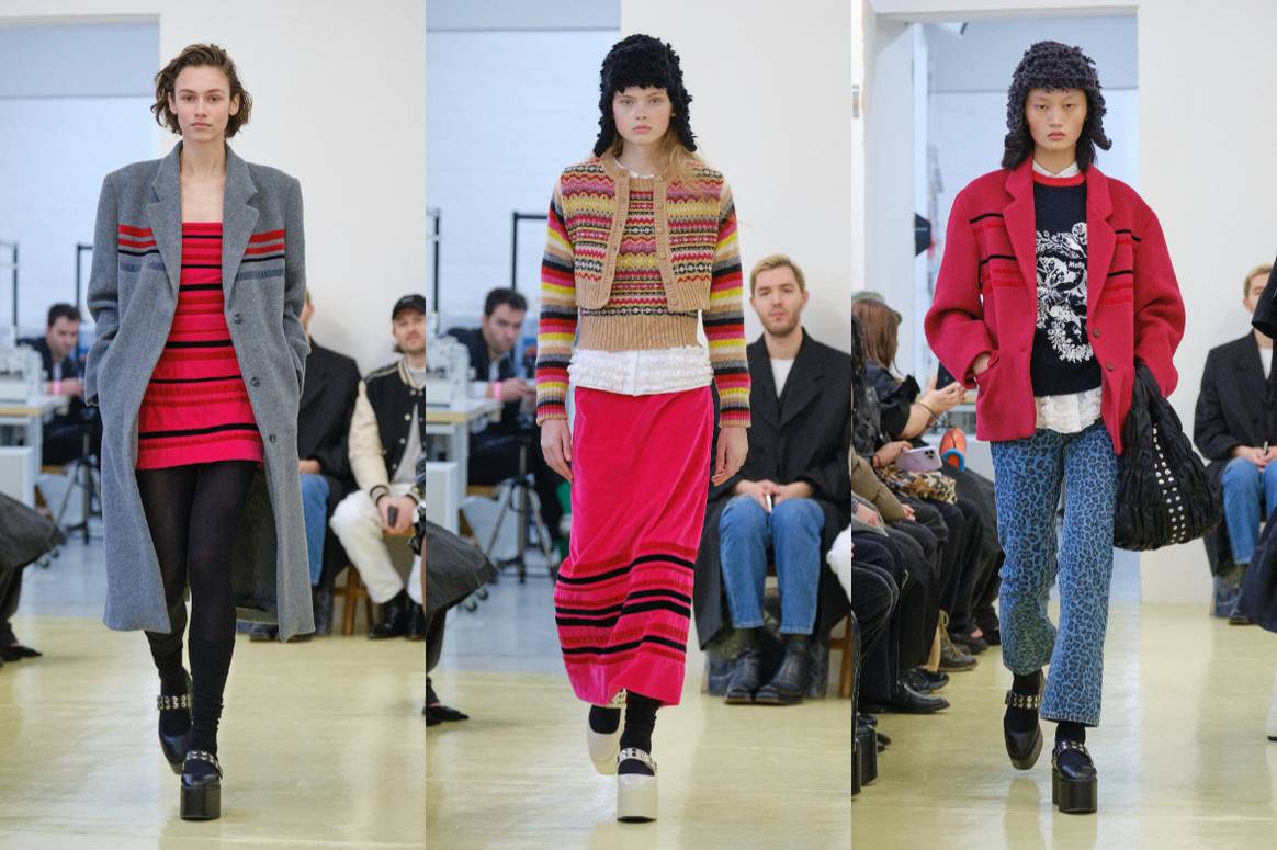 Molly Goddard AW23, LFW. Image: Molly Goddard