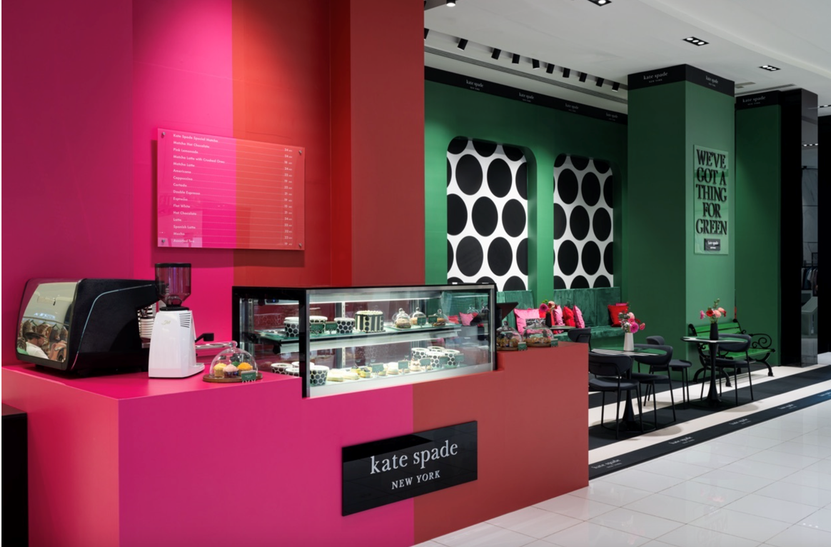 Kate Spade New York café concept in Dubai