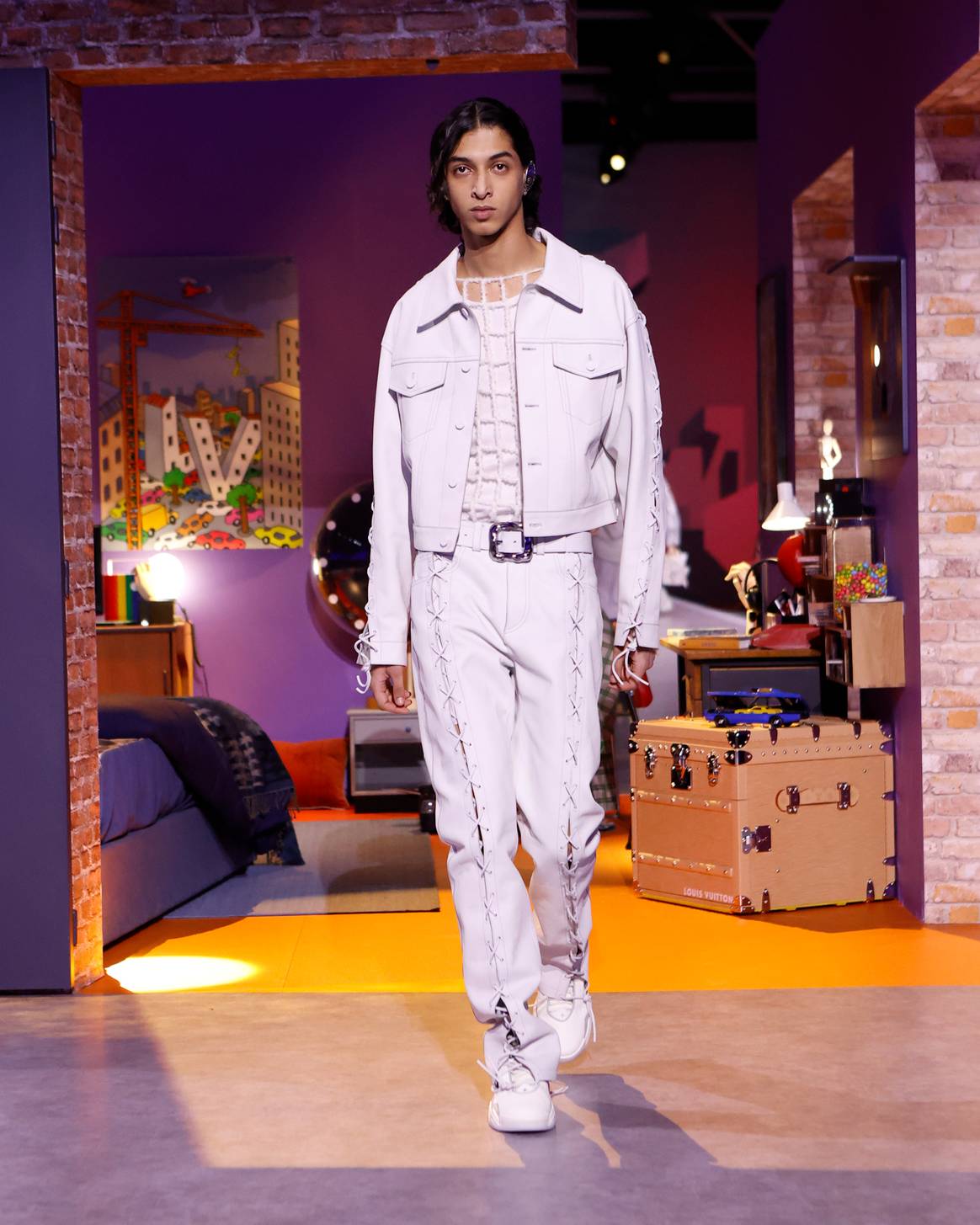 Louis Vuitton FW23. Beeld via Louis Vuitton