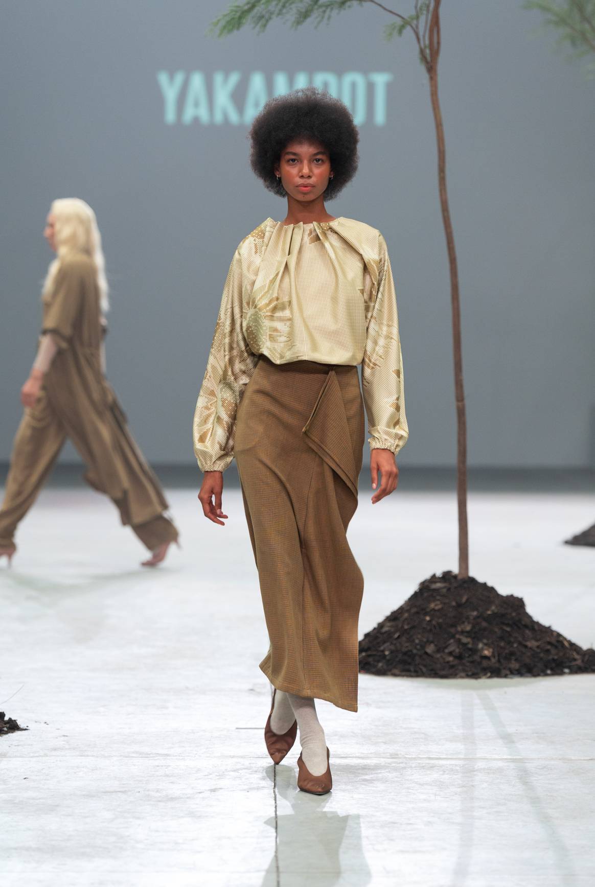 La Rosa de las Nieves también como estampado.