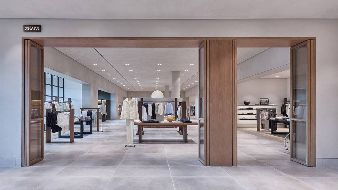Zara “flagship store” at The Grove shopping centre in Los Angeles, California (US).